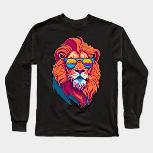 Cool Lion Art Long Sleeve T-Shirt